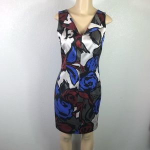 Trina Turk Bold Floral Print Dress